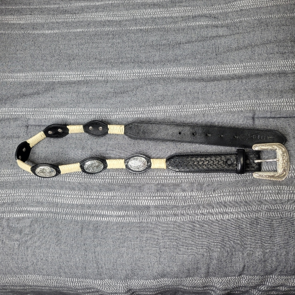 3D Leather Belt